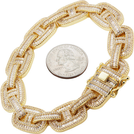 15mm Mariner Bracelet 9"