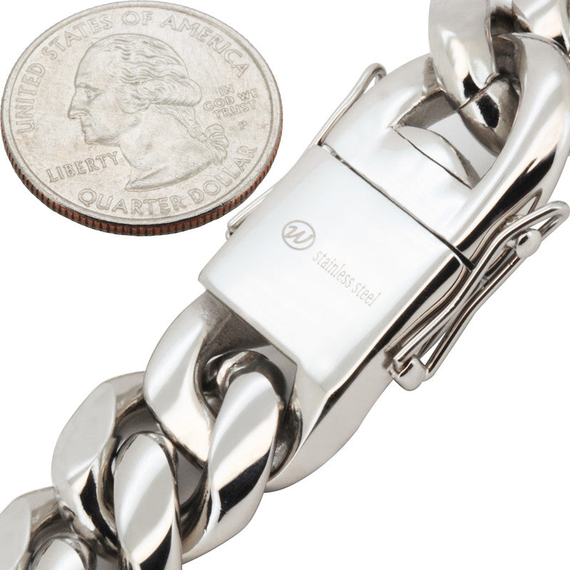 18mm Miami Cuban Link Chain 40"